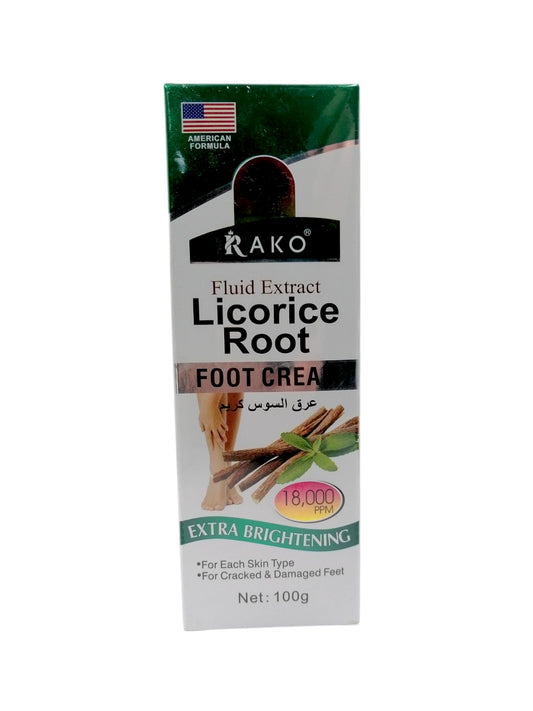 Rako Fluid Extract Licorice Root كريم ترطيب قدم 100غرام