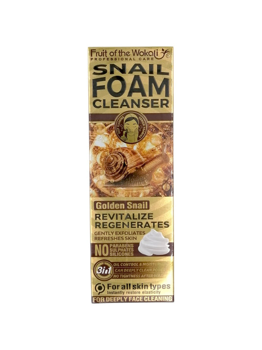 غسول وجه مع فرشاةرغوة للغسيل اليومي الحلزون 150مل