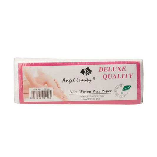 انجل بيوتي ورق شمع غير منسوج لإزالة الشعر بالشمع حجم كبير