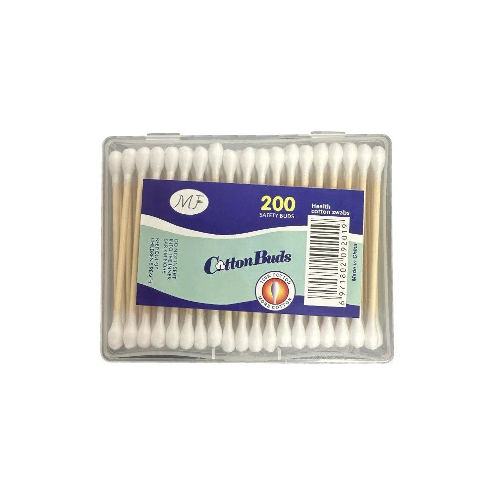 اعواد تنظيف الاذن بلاستيكية عدد 200