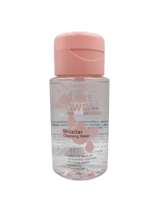 BABY POWDER Micellar Cleansing Water 200ml ماء ميسيلار بابي باودر