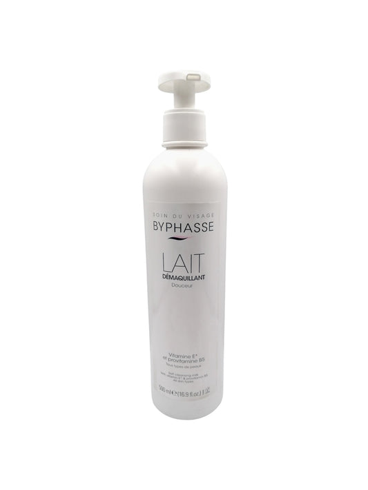 BYPHASSE CLEANSING MILK 500ML غسول مزيل مكياج حليب بايفيز