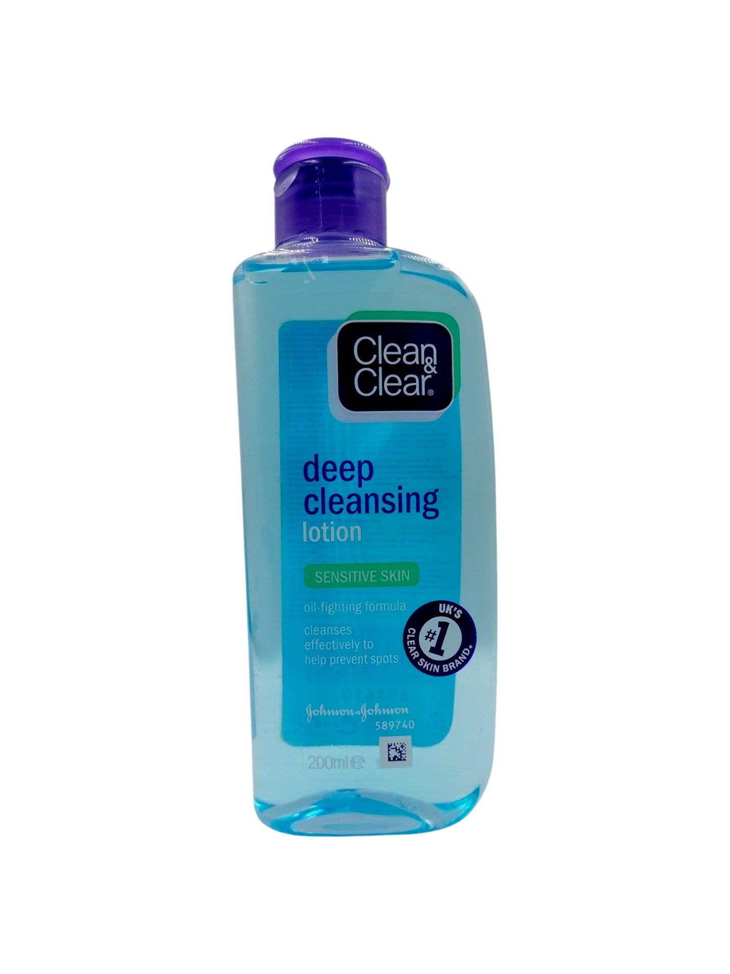 Clean&Clear Deep cleansing lotion (SENSITIVE SKIN) غسول كلين اند كلير للبشرة الحساسة200مل