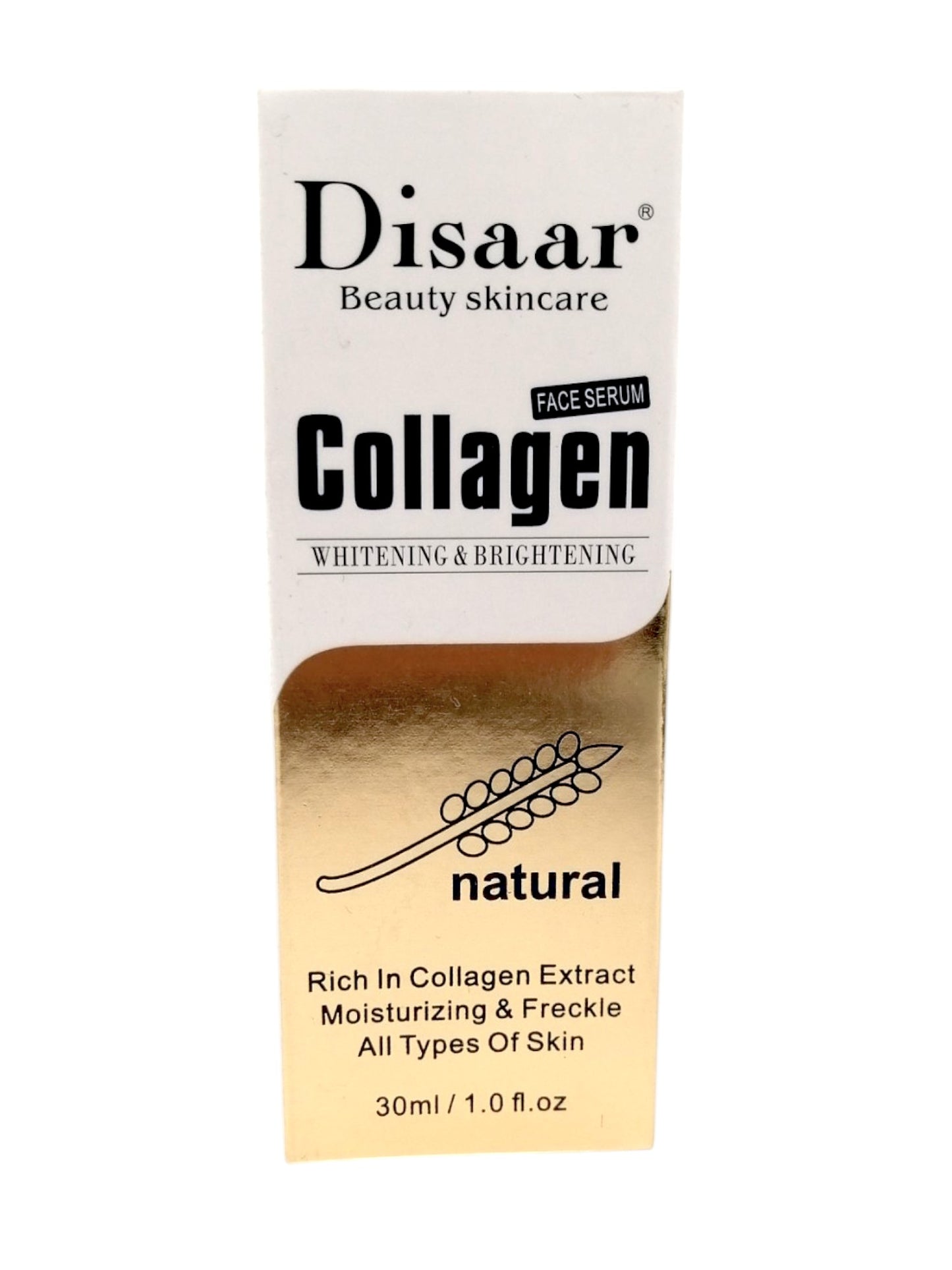 Disaar Beauty Skincare Collagen Whitening and Brightening سيروم العناية بالبشرة بالكولاجين لتفتيح وتوهج البشرة30مل