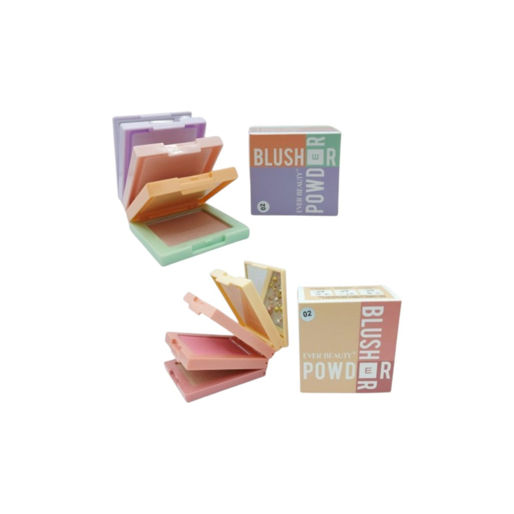بلاشر اربع الوان EVER BEAUTY Blusher