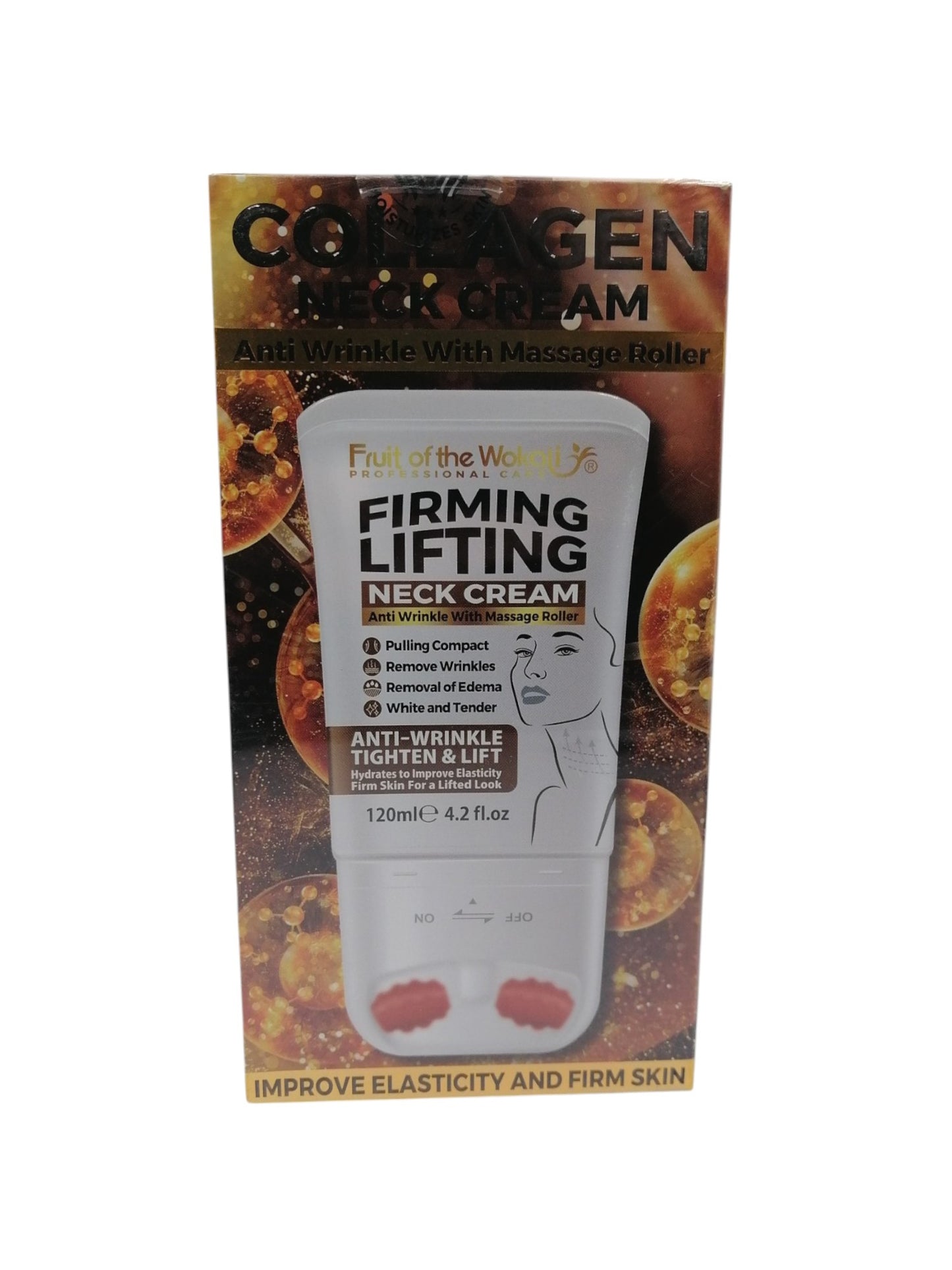 Fruit of the Wokali FIRMING LIFTING NECK CREAM 120ml كريم رقبة
