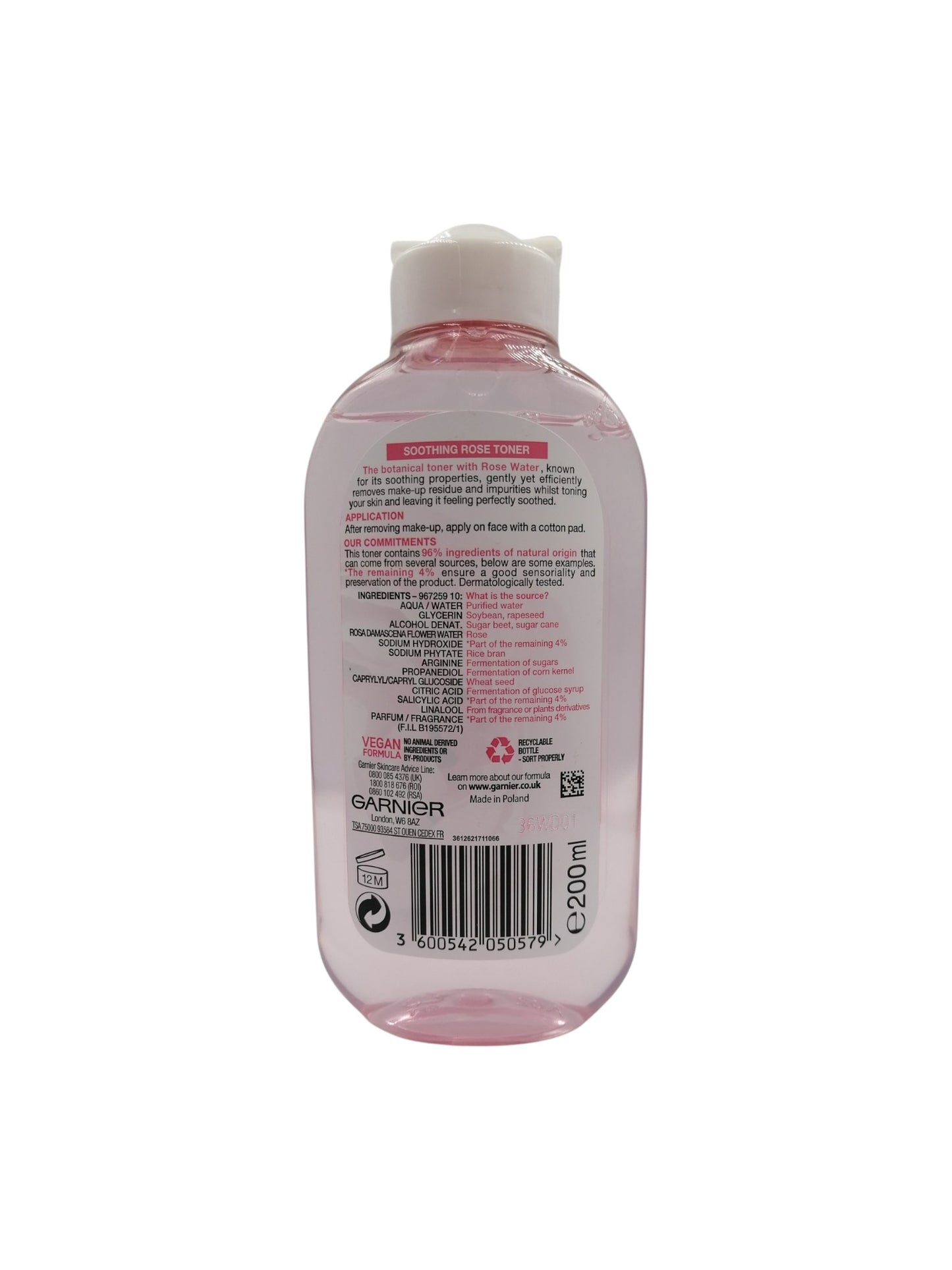 GARNIER TONER SkinActive 200mlغارنير تونر