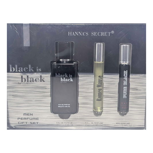 طقم عطر بكج  ثلاث قطع Hannans Secret For Men