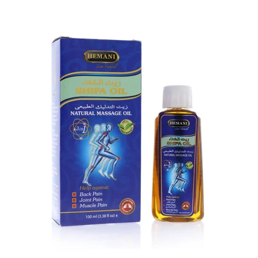 Hemani هيماني زيت الشفاء زيت التدليك الطبيعي 100 مل