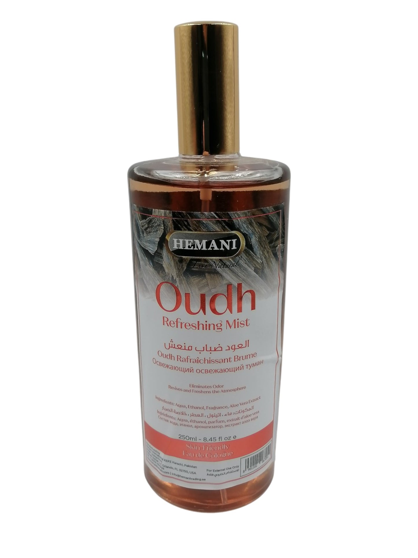 Hemani عود ضباب منعش-250مل معطر فرش