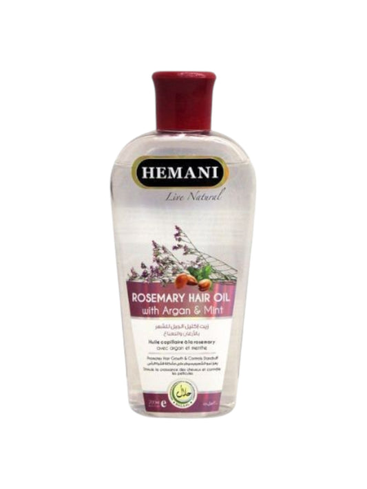 Hemani هيماني زيت اكليل الجبل للشعر 200مل-