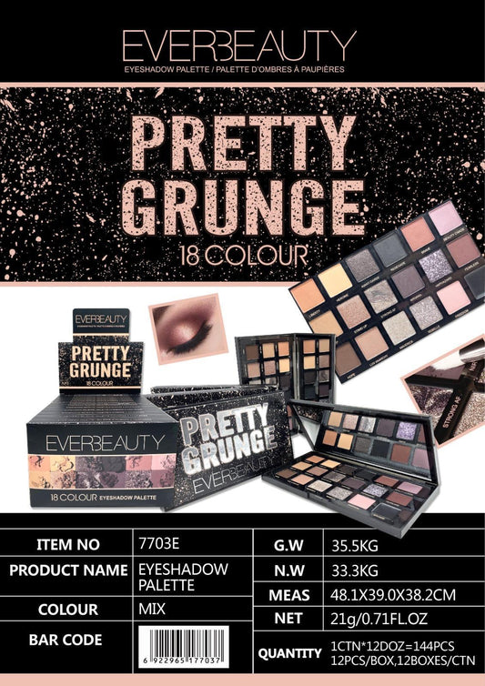 Ever Beauty EyeShadow Palette 18 Colors ايفر بيوتي اي شادو 18 لون