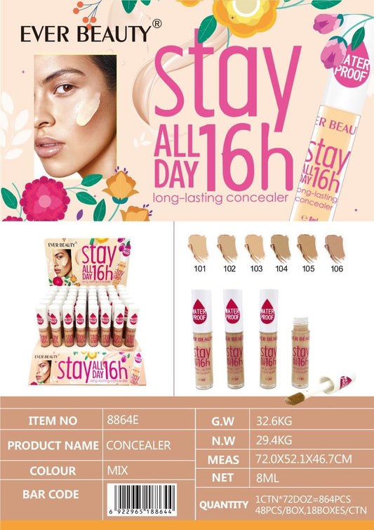 Ever Beauty Concealer All Day 16h ايفر بيوتي كونسيلار