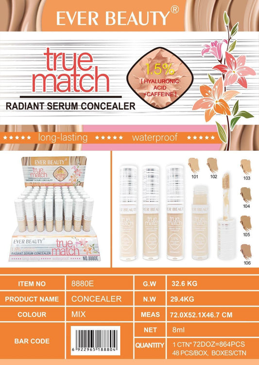 Ever Beauty Radiant Serum Concealerايفر بيوتي سيروم كونسيلار