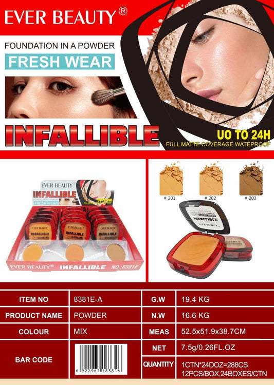 Ever Beauty Foundation in a Powder ايفار بيوتي فاونديشين في بودرة
