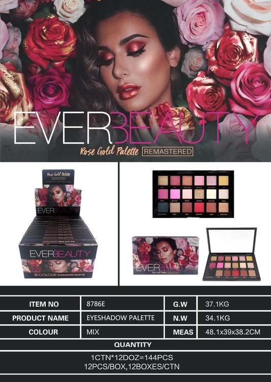 Ever Beauty EyeShadow Palette 18 Colors ايفر بيوتي اي شادو 18 لون