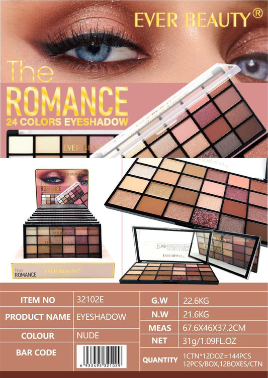 Ever Beauty EyeShadow Palette 24 Colors ايفر بيوتي اي شادو 24 لون