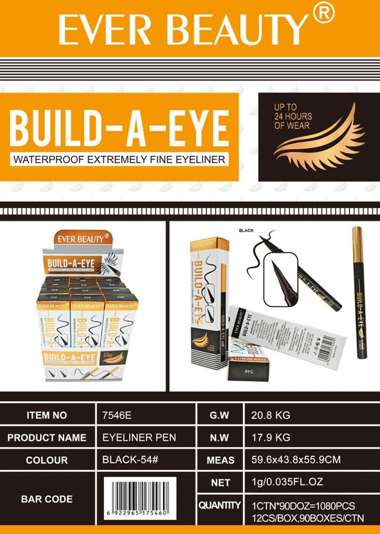 Ever Beauty Eyeliner Pen Waterproof ايفر بيوتي قلم اي لاينر ضد الماء