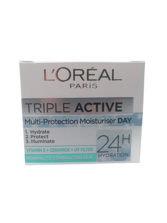LOREAL TRIPLE ACTIVE لوريال كريم مرطب