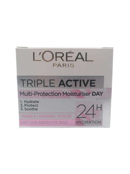LOREAL TRIPLE ACTIVE لوريال كريم مرطب