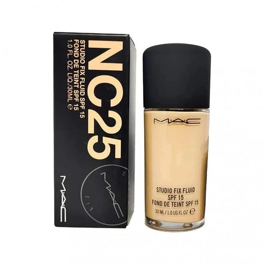 MAC Studio Fix Fluid SPF 15 (NC25) 1 oz (30 ml) بودرة سائل