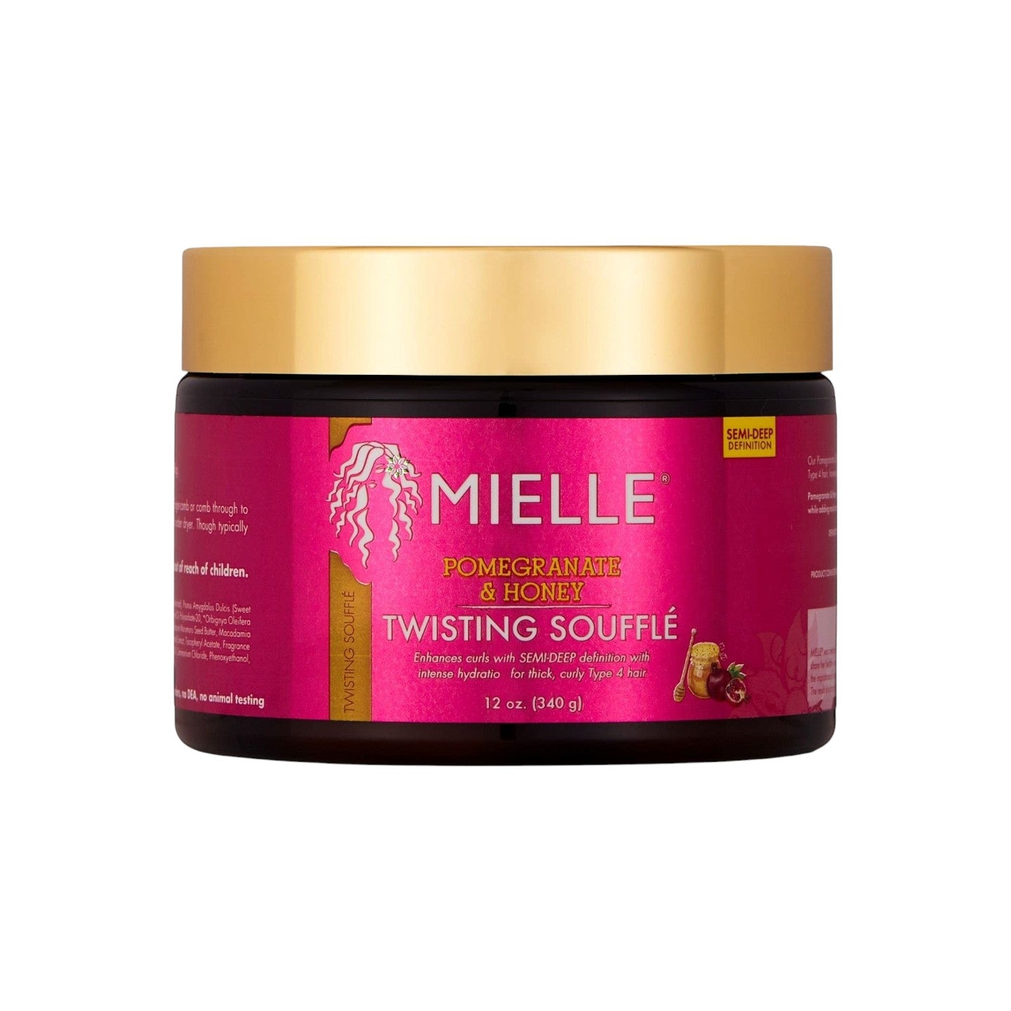 MIELLE 340g حمام زيت كريم شعر