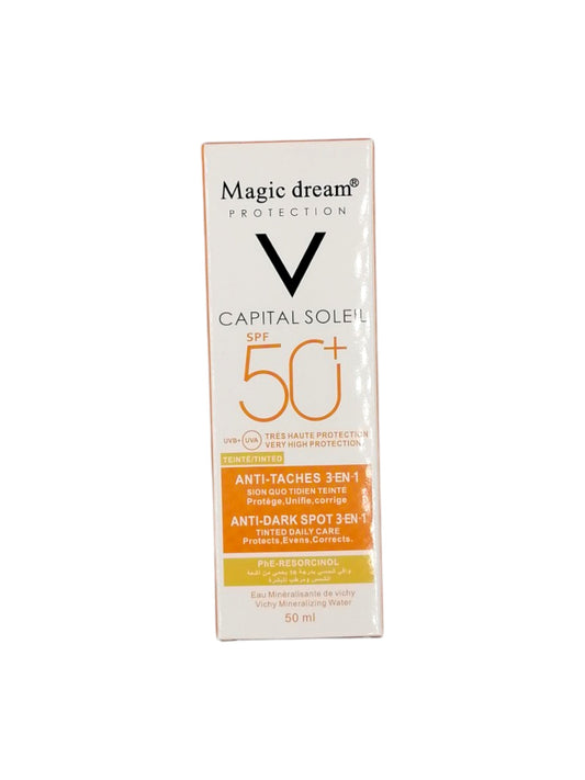 Magic Dream واقي شمس بدرجة 50 يحمي البشرة 50مل