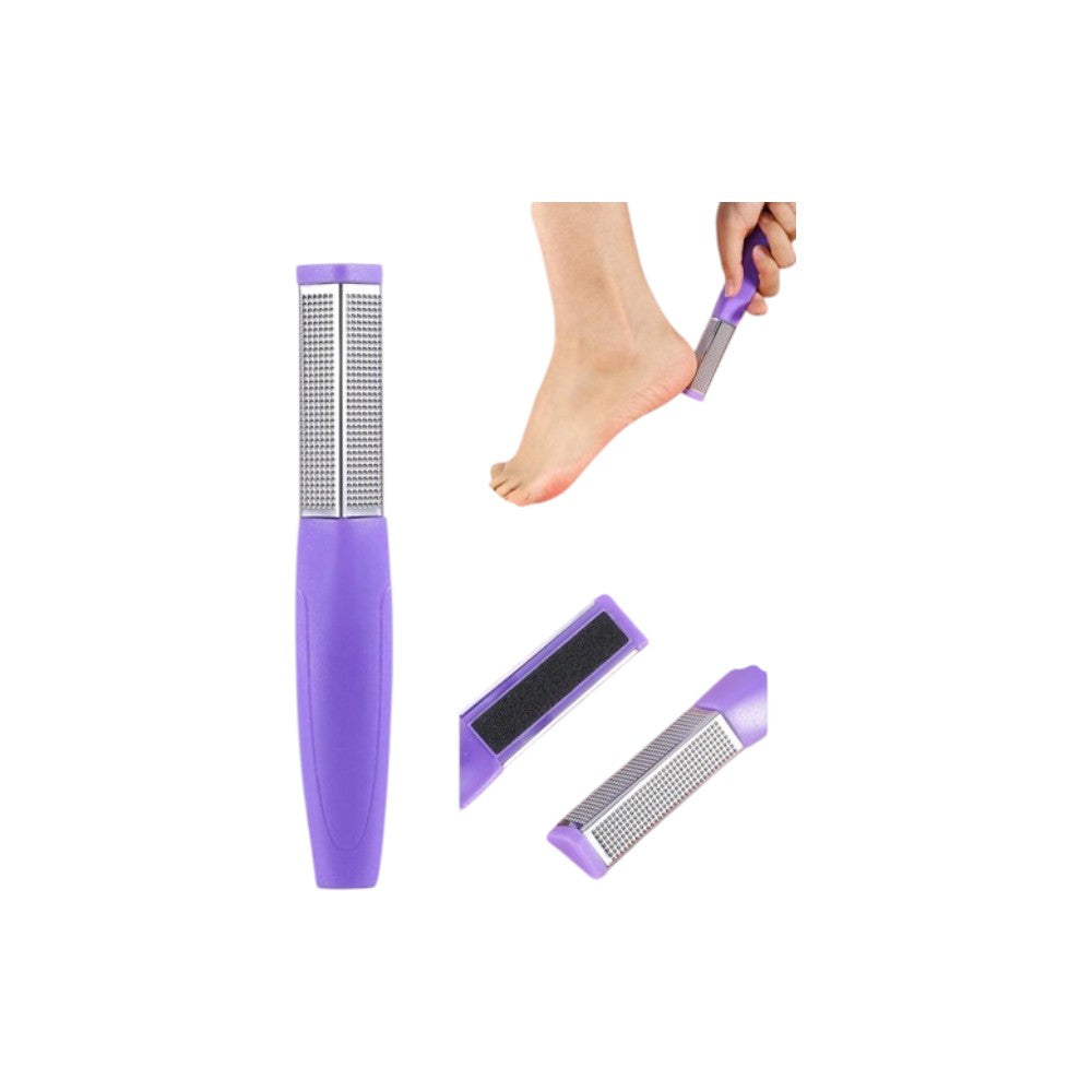 مقشر للقدم قطعتين مبرد كعب