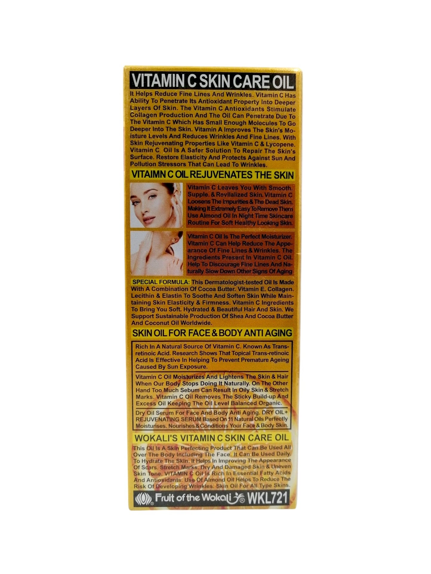 Fruit of the Wakili زيت80مل للوجه والجسم مضاد للشيخوخة