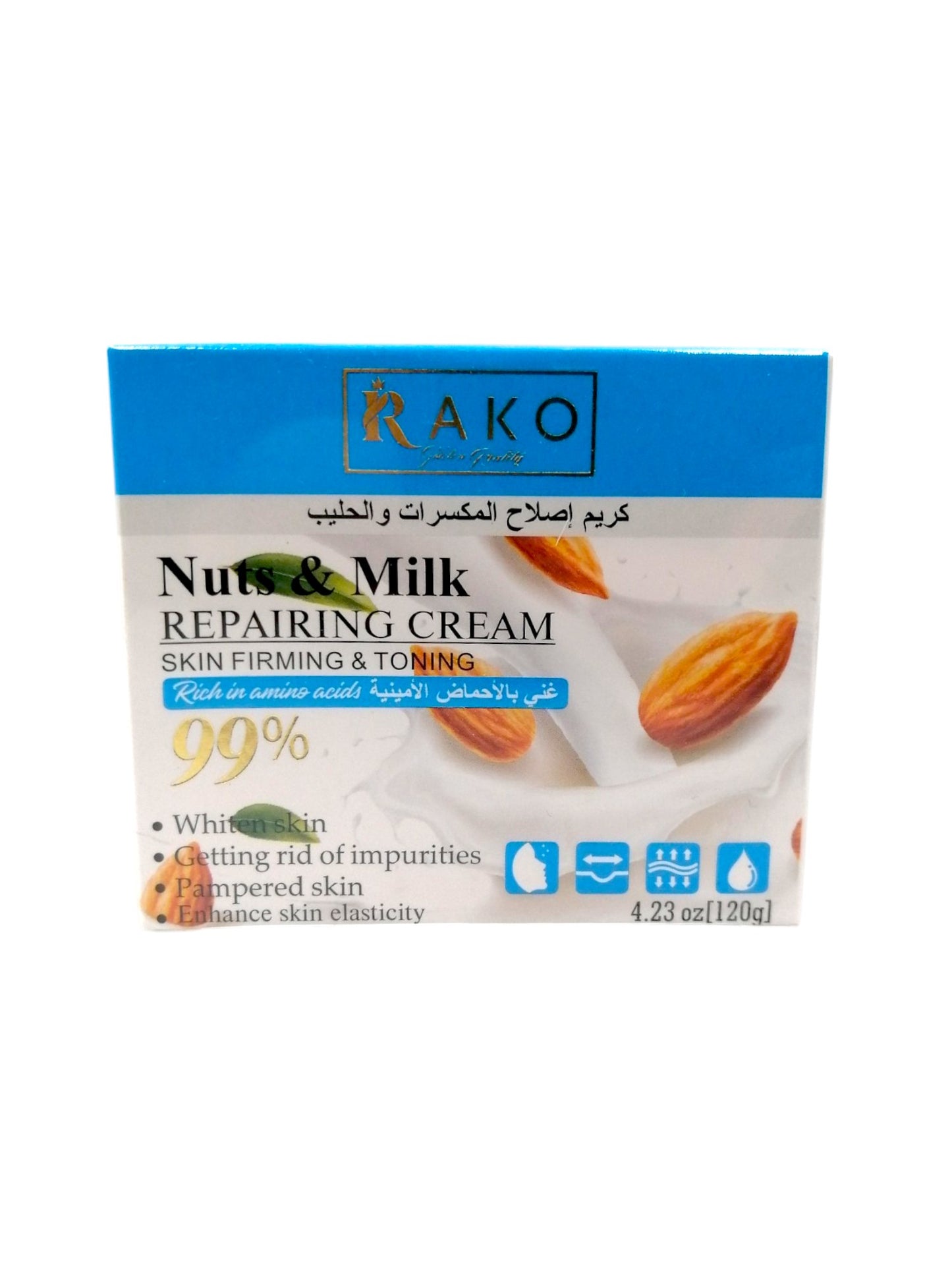 Rako Nuts and Milk Repairing كريم 120غرام