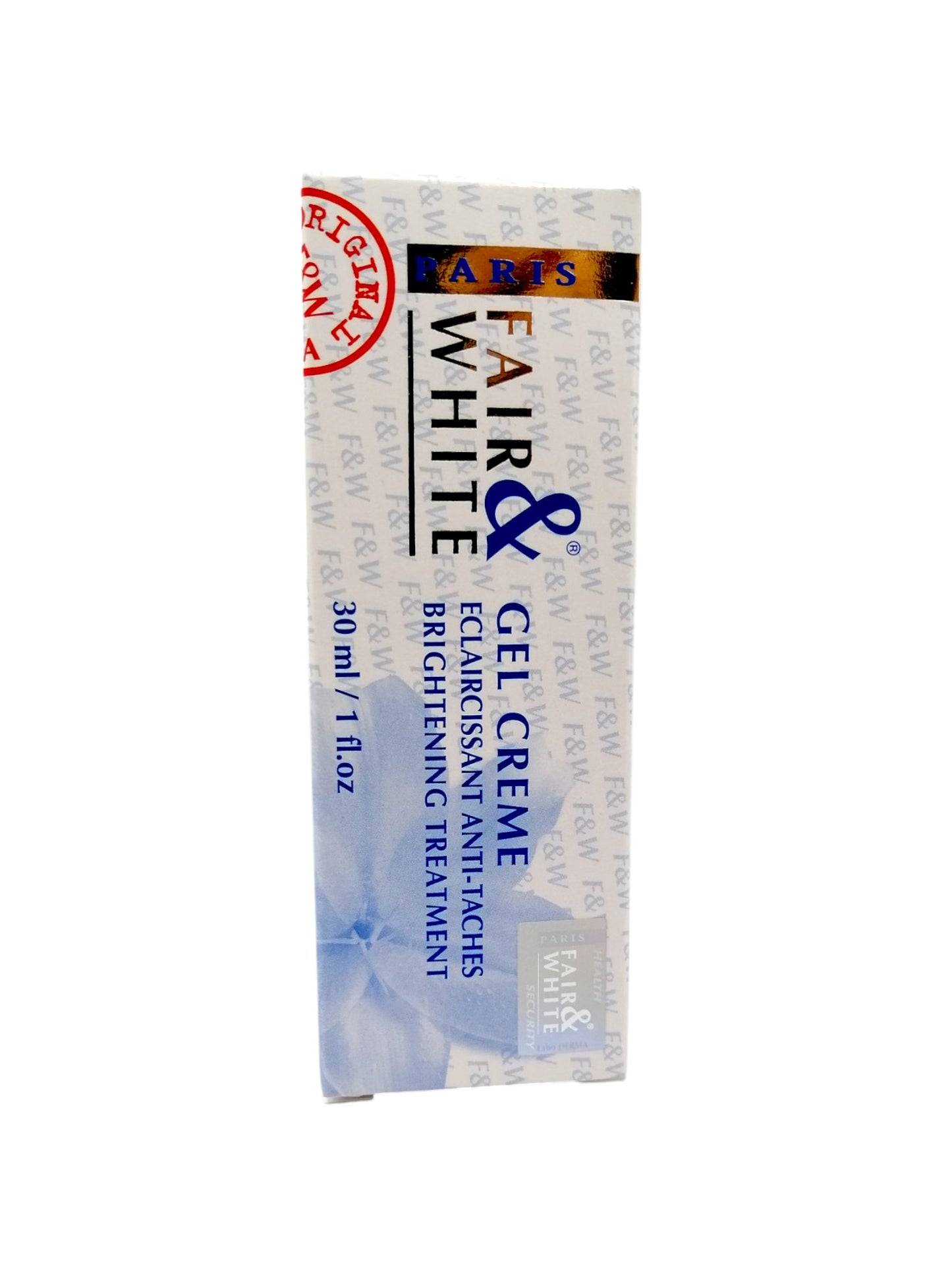 Fair and White Gel Cream Éclaircissant Anti-Taches كريم جل