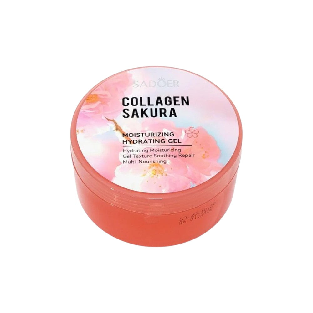 SADOER COLLAGEN SAKURA GEL 300g مرطب كولجين للوجه باللورد