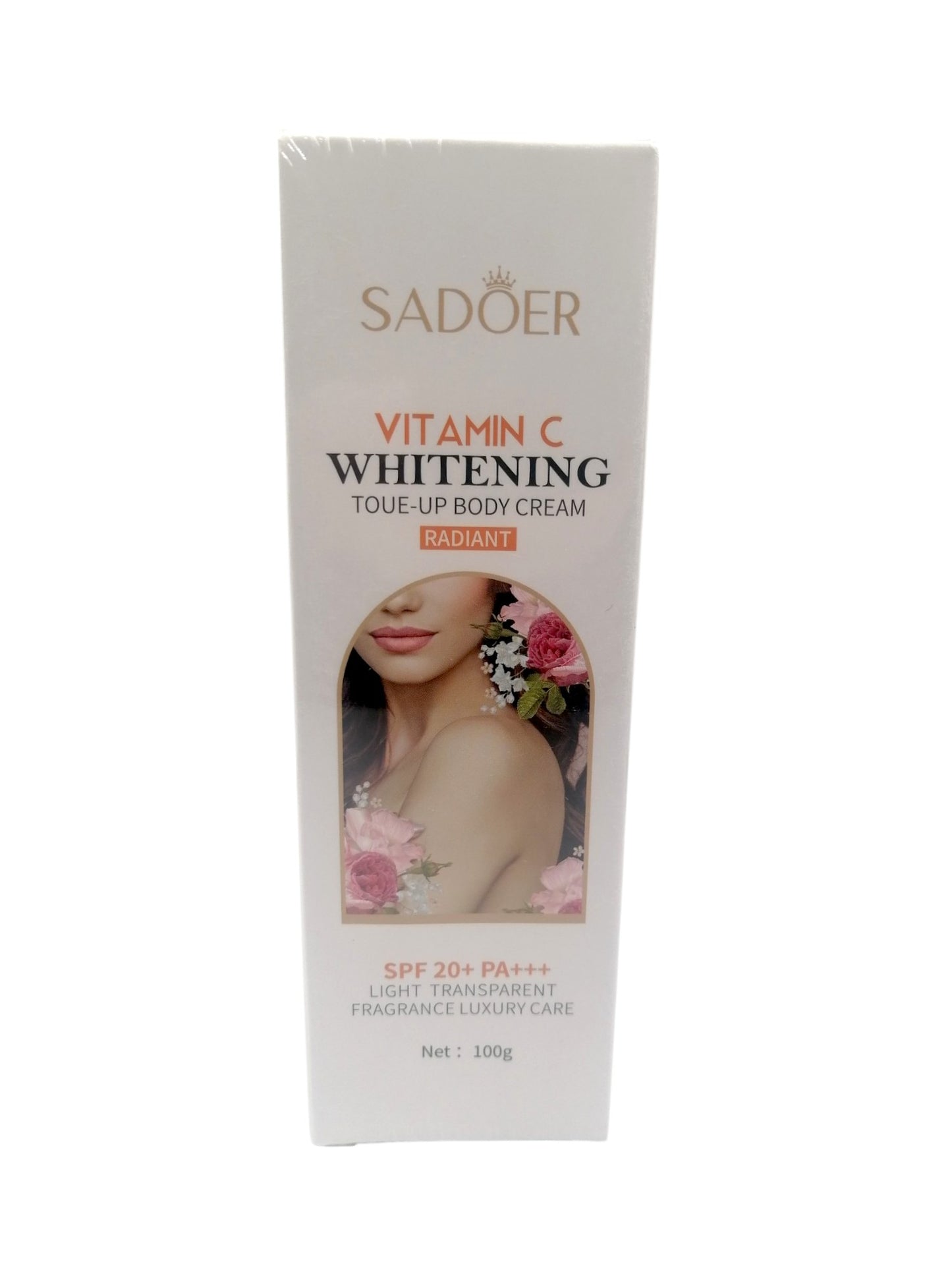 SADOER Sunscreen SPF 20+ PA+++ مرطب مع واقي شمس للجسم والوجه