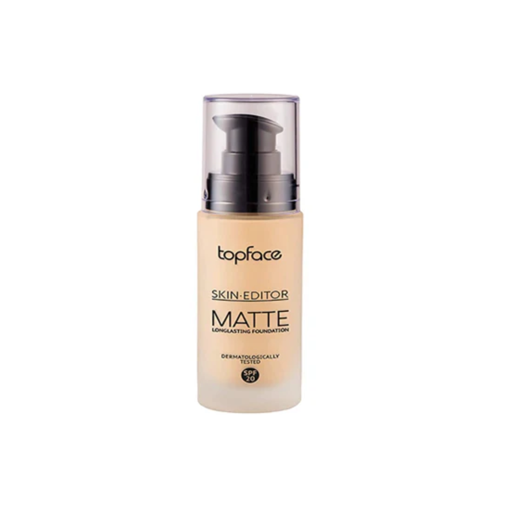 TOP FACE SKIN-EDITOR MATTE LONG LASTING FOUNDATION 002 بودرة سائل مات