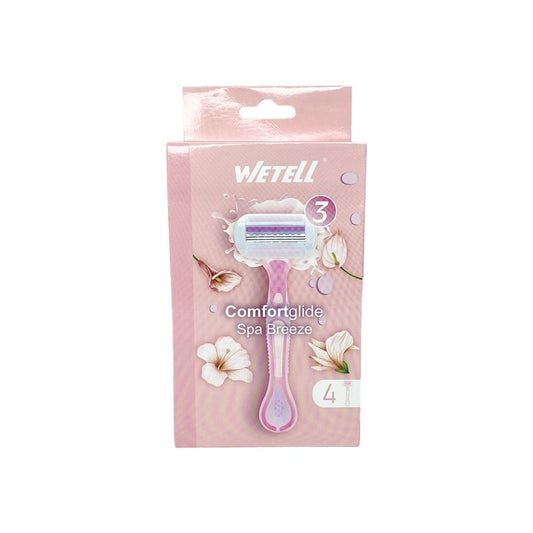شفرات_WETELL_Comfortglide_Spa_Breeze عدد4 للبشرة الحساسة