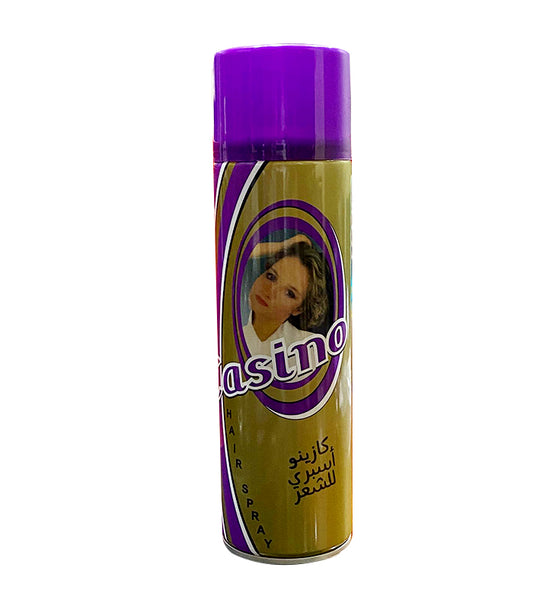 casino hair spray 250ml and 500ml كازينو سبراي شعر