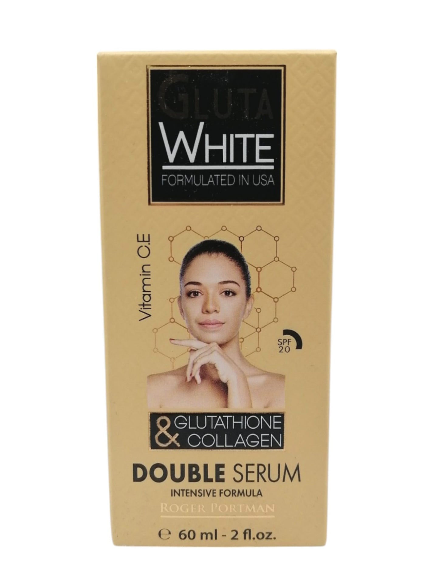 White Formulated in USA - Glutathione & Collagen serum سيروم 60مل