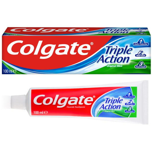 معجون اسنان ثلاثي المفعول 100 مل COLGATE