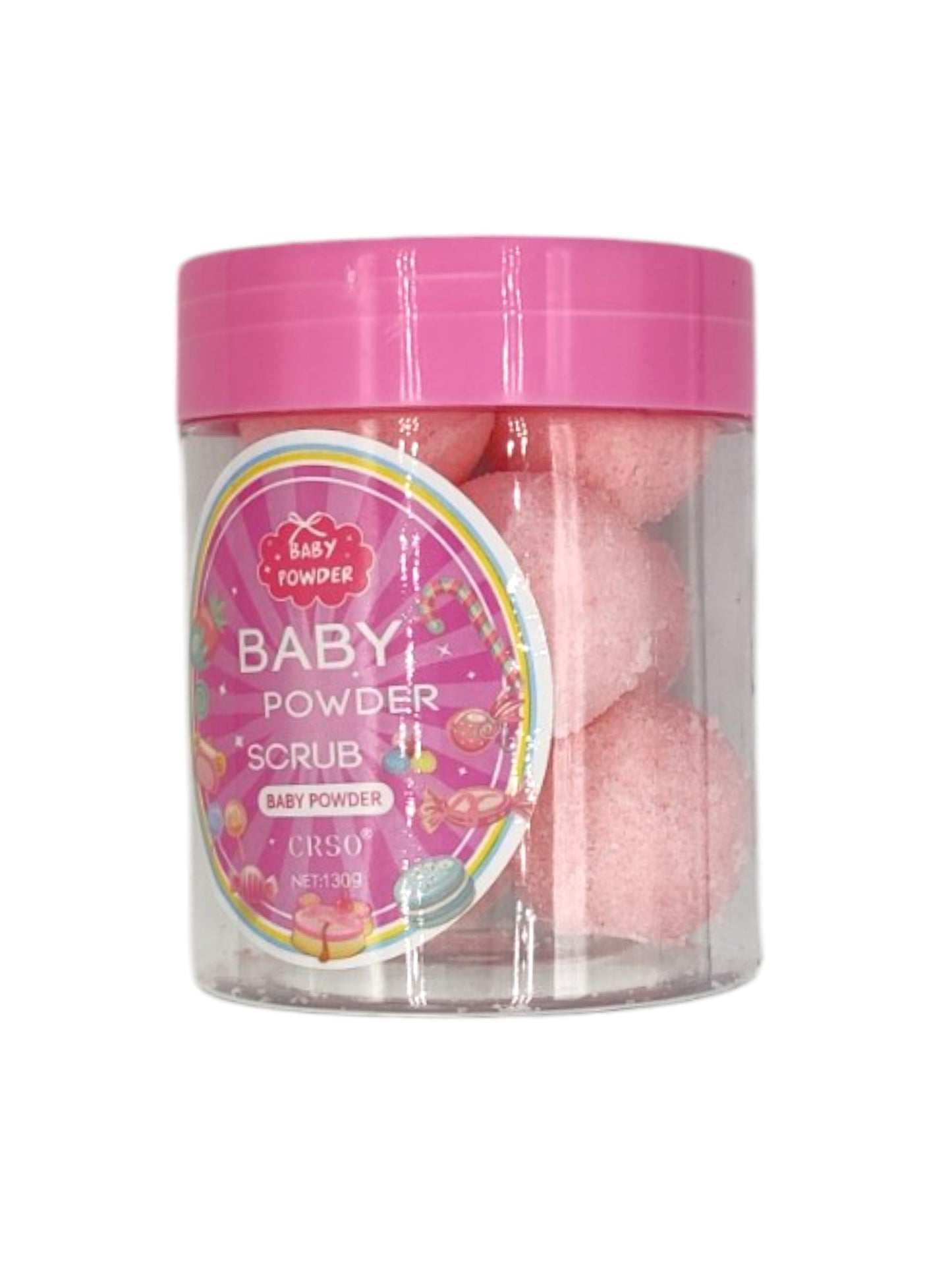 كرات تقشير الجسم 130غرام Baby Powder