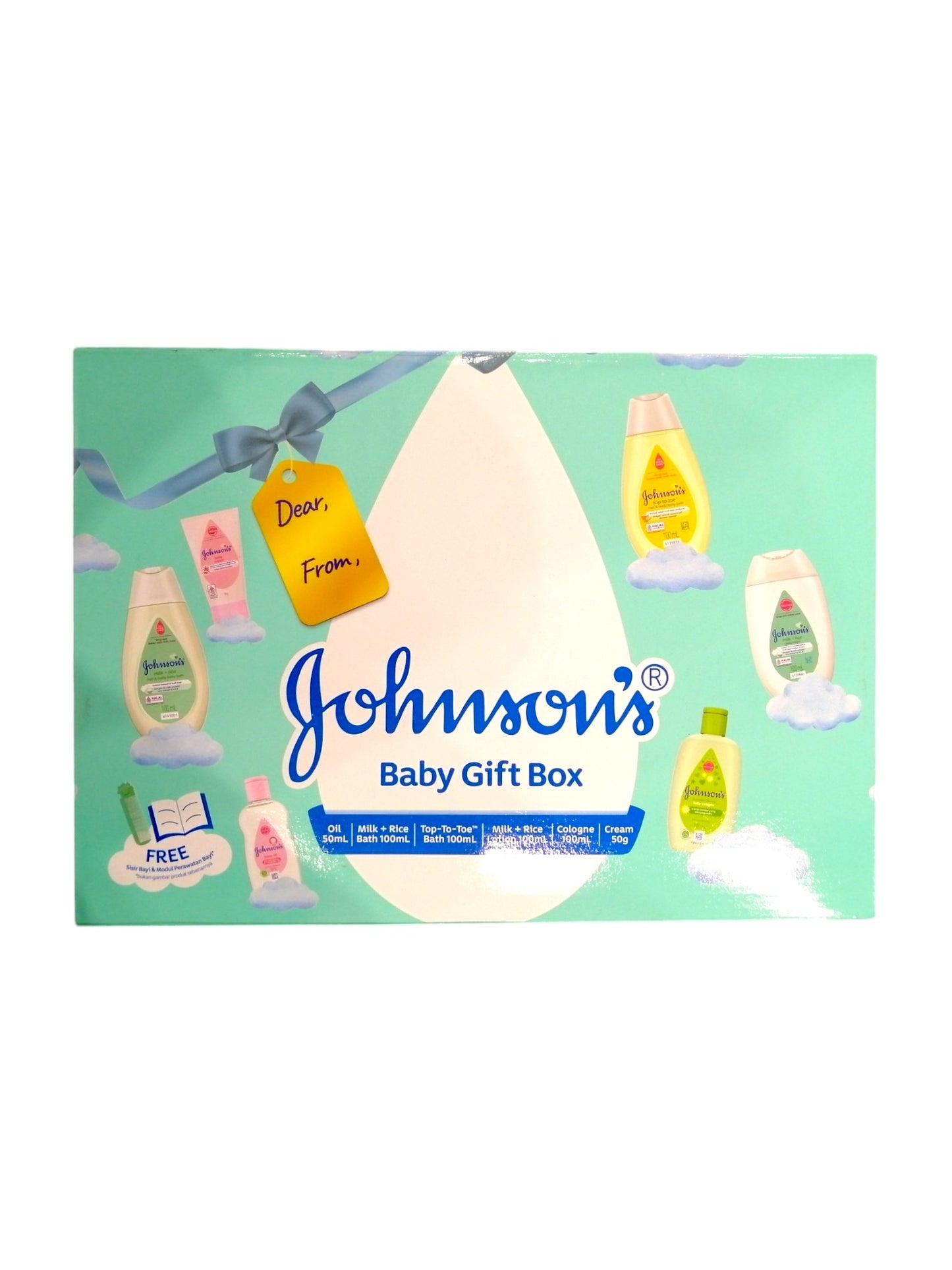 مجموعة جونسون للطفل 6قطع Johnson's