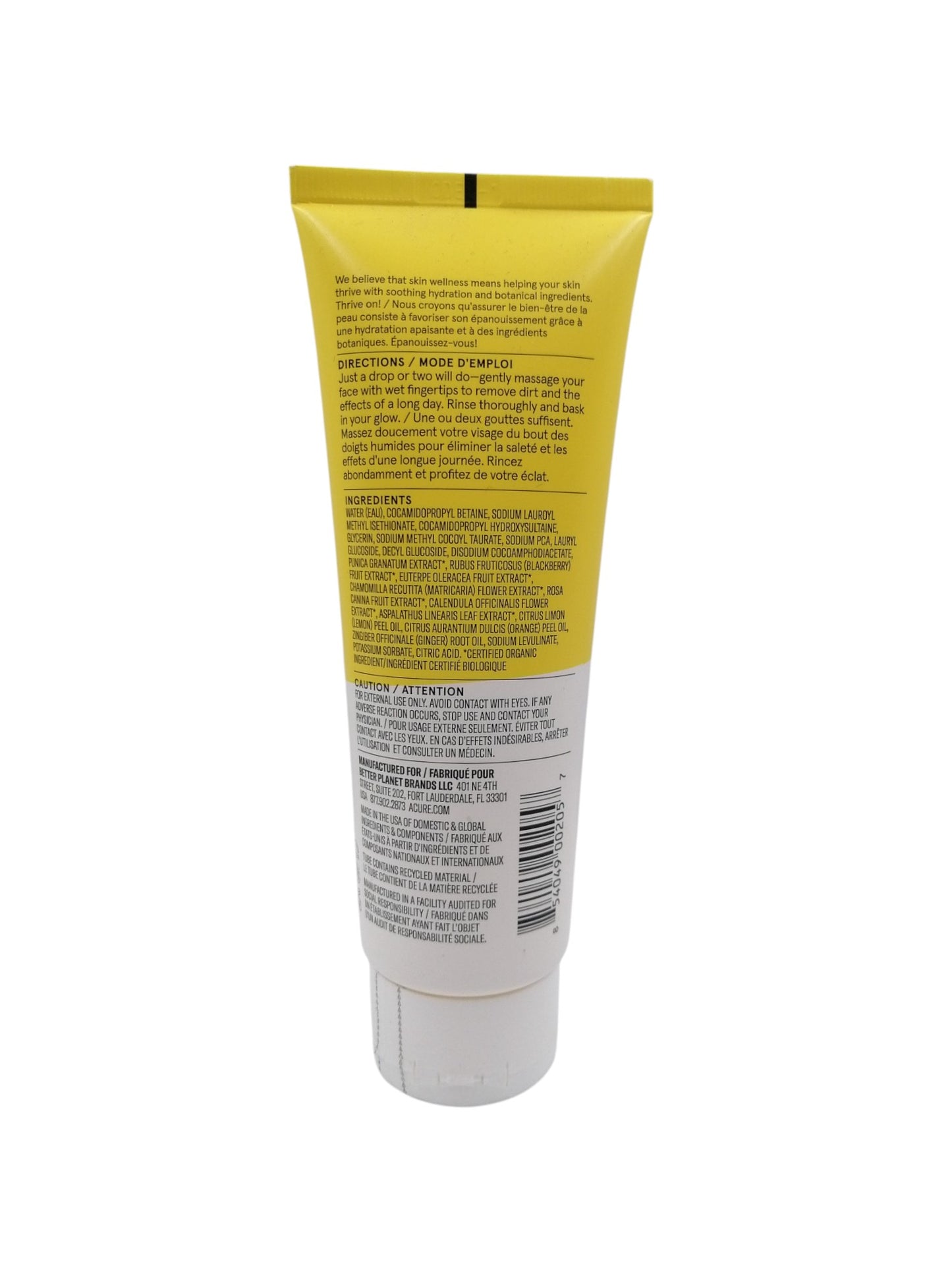 ACURE BRIGHTENONG CLEANSING GEL 118ML غسول جل