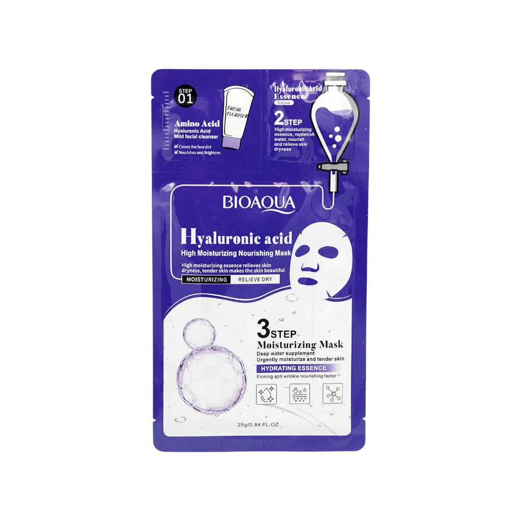 Bioaoua 3 step mask 25ml ماسك وجه