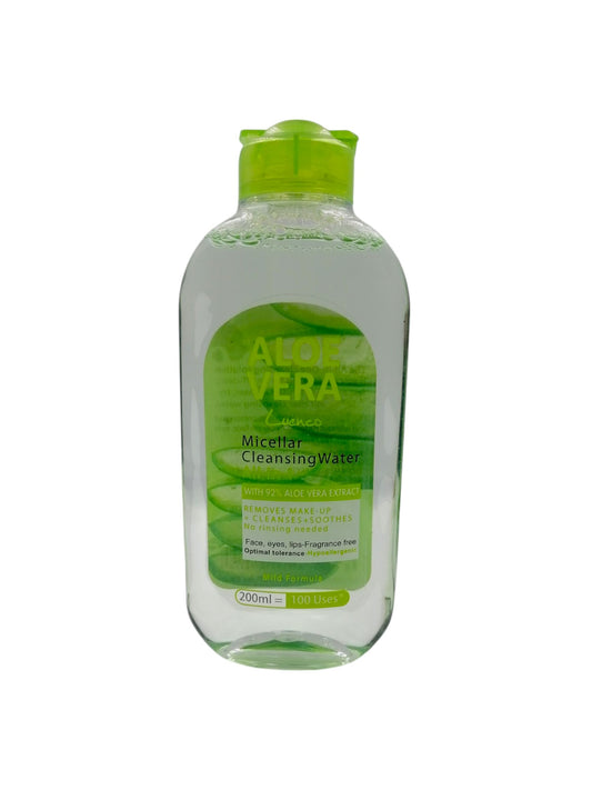 BABY POWDER MICELLAR CLEANSING WATER 200MLميسيلار ماء الوفيرا بابي باودر