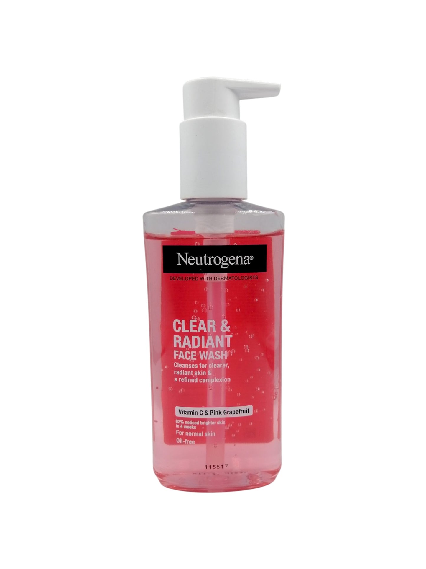 Neutrogena Clear & RADIANT FACE WASH 200MLنيتروجينا غسول وجه