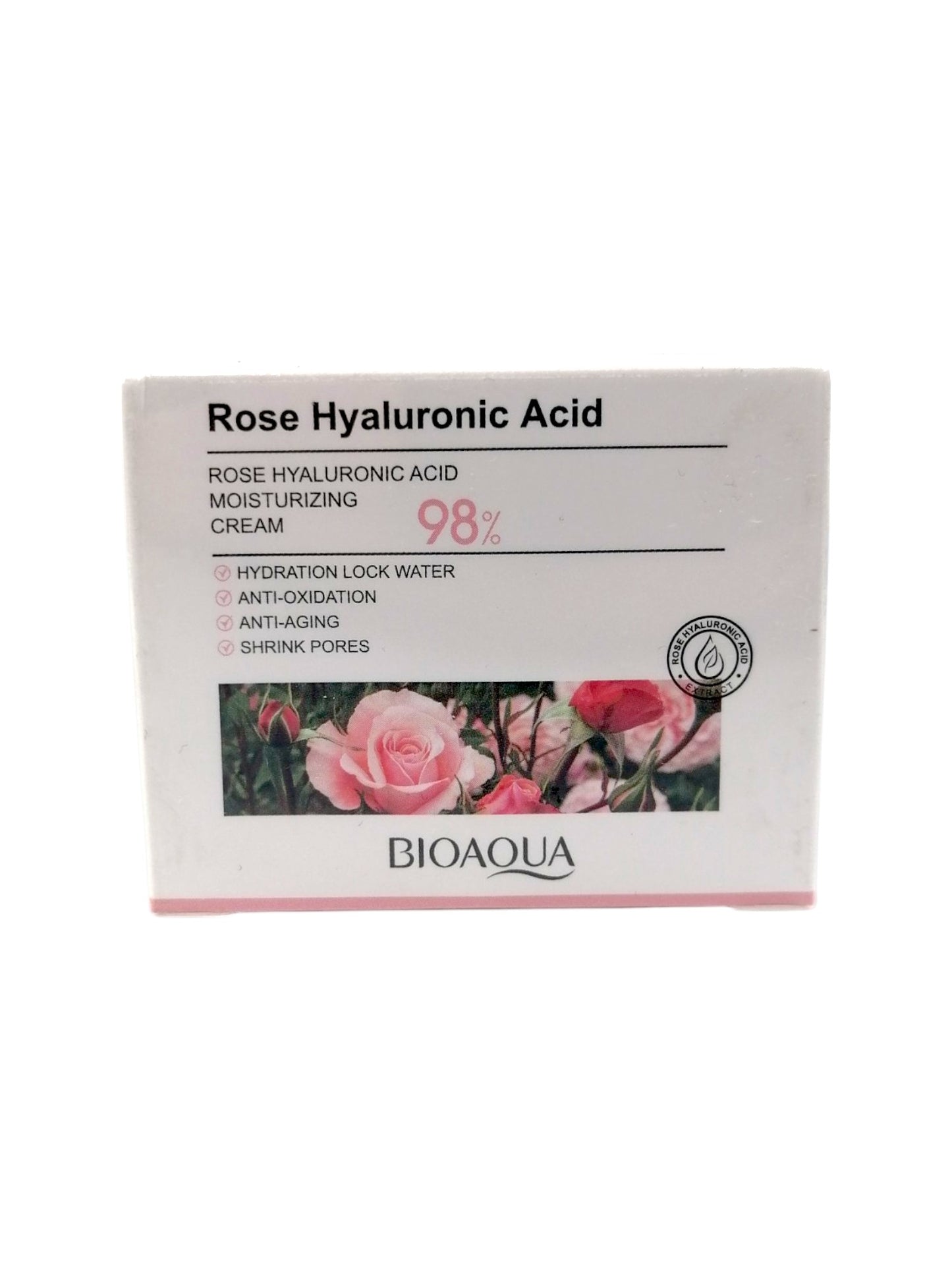 rose hyaluronic acid moisturizing lotion 98% كريم