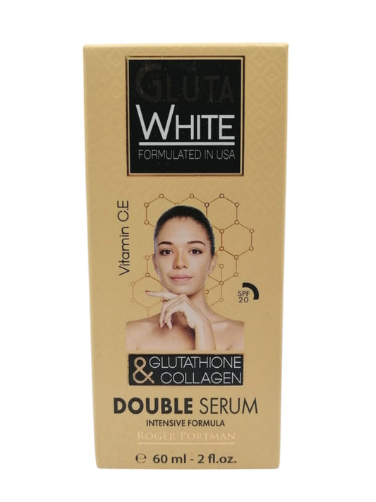 White Formulated in USA - Glutathione & Collagen serum سيروم